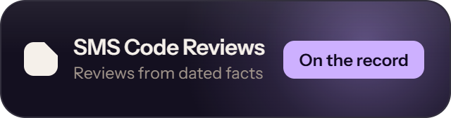 On the record at SMS Code Reviews